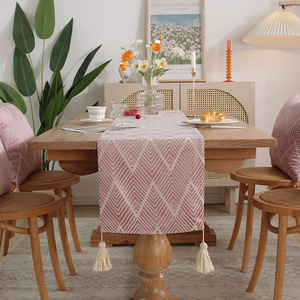 Dairui bán buôn hiện đại tối giản Nhật Bản Jacquard sóng phẳng góc bảng <span class=keywords><strong>Runner</strong></span> - Product Image 5