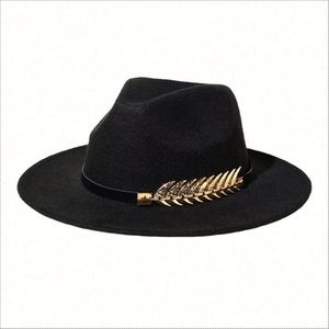 Sombreros Fedora de Vaquero Vintage de Poliéster/Algodón para Hombre y Mujer, Gorras de Fiesta Promocionales de Jazz de Diseñador, Baratos al por Mayor - Product Image 5