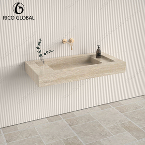 Lavabo Ovalado Contemporáneo de Porcelana para Hogar u Hotel, Lavamanos Sanitario Artístico, Eleva el Estilo de tu Baño - Product Image 4