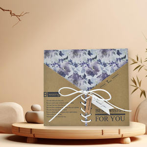 Lila Blumenkästen für Geschenk-und Foto rahmen verpackungen Elegante Geschenk boxen aus lila Papier