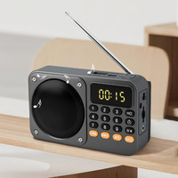Lecteur MP3 Gurbani portable avec batterie 1200 mAh, recharge USB-C, haut-parleur Coran/Bible, nouveau modèle, petite radio d'urgence pour l'extérieur