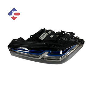 Luz de coche personalizada, dos tonos, cambio libre, patrón amarillo-blanco para BMW 5 series G38 <span class=keywords><strong>Goldeneye</strong></span>, faro LED, nuevo faro 2022 - Product Image 5