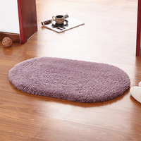 Großhandel Lamm Samt 10mm Polyester Voll boden matte Saugfähige Tür matte für den Heimgebrauch für Wohnzimmer Schlafzimmer Badezimmer
