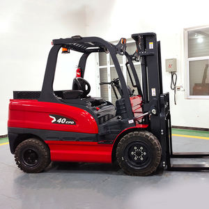 Havaalanı ve fabrika lojistiği için Forklift ile elektrik çekme traktörü - Product Image 6
