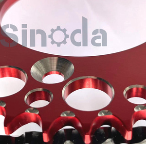 Pignon de moto 1214 en alliage d'aluminium avec boue et blanc de rosée pour Honda CRF110 CRF70 XR70 CR60 CR50 CR 80 7075 - Product Image 3