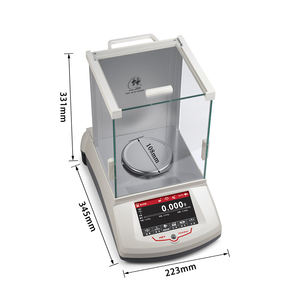 Célula de carga Veidt Weighing HUAZHI HZY-3003 ISO9001 de 3 kg con capacidad de carga de 1 mg, pantalla táctil a color de alta resolución HZY-3003 de alta precisión - Product Image 2