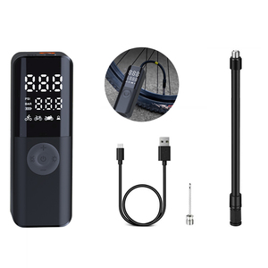 NEWO Pompe à air pour pneu sans fil <span class=keywords><strong>gonfleur</strong></span> de pneu portable pour vélo moto balles lit d'air gonfleurs de pneu - Product Image 1