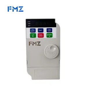 Drive Mini 220v inverter frekuensi AC, drive frekuensi variabel VFD 750w-100w fase tunggal dalam tiga fase keluar
