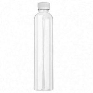JUPENG Reusable Plastic Drink <b>Bottle</b>, 600Ml Transparent Beverage <b>Bottle</b> With Straw and Waterproof Lid, White <b>Box</b> Packaging - Product Image 6