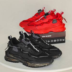 Dropshipping Custom Logo 2026 New Red Running <b>Shoes</b> <b>Men</b> Fashion Breathable Casual Walking Style Sneakers - Product Image 1