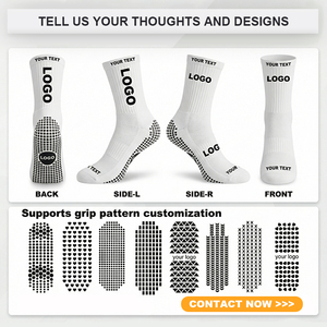 Calzini <span class=keywords><strong>da</strong></span> <span class=keywords><strong>Calcio</strong></span> Personalizzati Antiscivolo, Calzettoni Sportivi con Grip per Uomo - Product Image 4