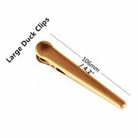 Clip de fermeture pour aliments en acier inoxydable doré, innovant, pour la cuisine, clip de fermeture pour aliments en poudre, clip de fermeture pour sac de stockage d'aliments L3