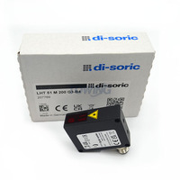 Capteur laser diffuse Di-soric LHT 51 M 200 G3-B4 50~200mm avec suppression de l'arrière-plan, Push-pull NO/NC, IO-Link, M12 4 broches, IP67