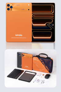 แท็บเล็ต Umiio Hot PG8 I17 Pro <span class=keywords><strong>Max</strong></span> 10.1 นิ้ว 16GB+1TB ระบบ <span class=keywords><strong>Android</strong></span> 15 สำหรับธุรกิจ รองรับ 5G พร้อมคีย์บอร์ด เมาส์ ปากกาสไตลัส และเคส - Product Image 2