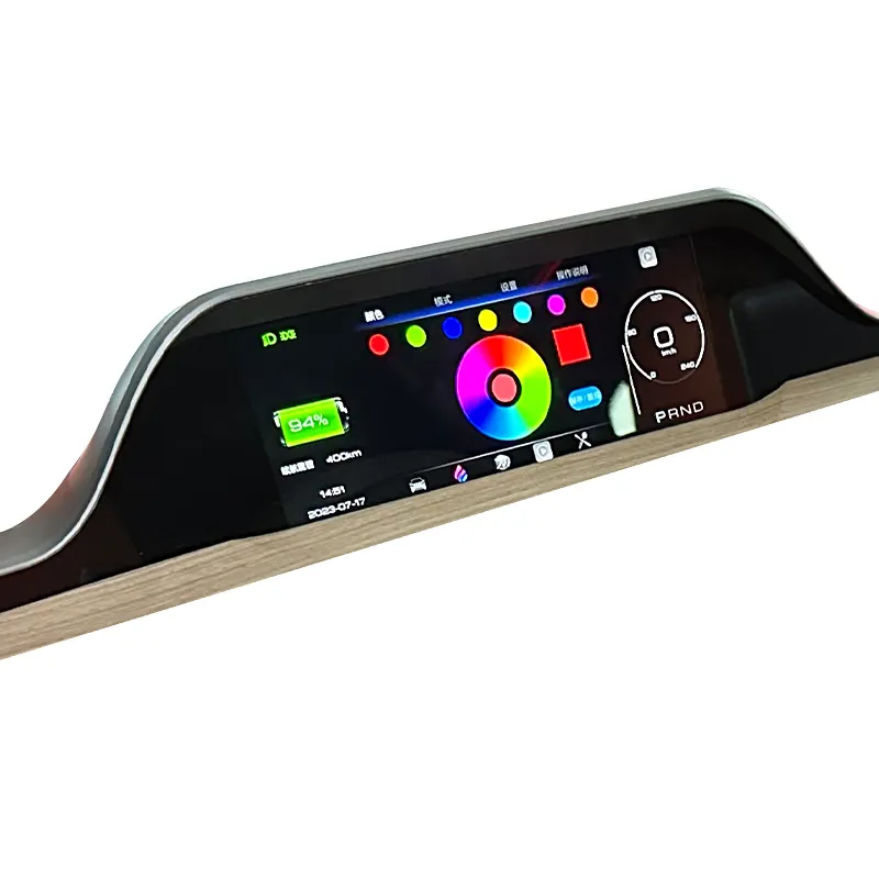 Painel de instrumentos digitais para carros, painel com tela sensível ao toque, preço surpresa, medidor de velocidade, painel de instrumentos para carros