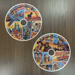 Sacs Mylar anti-odeur personnalisés de 3,5 g, découpés en forme de CD, refermables, pour l'emballage de bonbons et biscuits, logo OEM bienvenu - Product Image 1