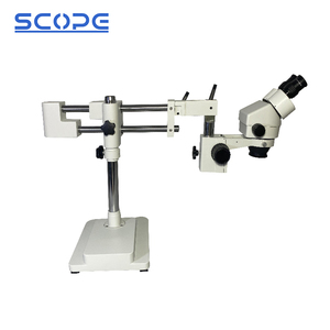 Mikroskop Stereo Zoom Binokuler Universal Tiang Ganda 7X-45X - Product Image 5