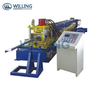 Ligne de production de machines de formage de tuiles en acier rapide WILLING, haute productivité, moteur à commande PLC, roulement de gouttière PPGI - Product Image 2