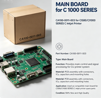 Carte mère pour imprimante jet d'encre C 1000 SERIES CA100-0011-003 pour CI580/CI1000 SERIES C