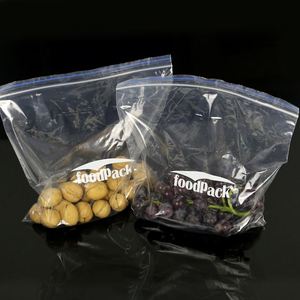 Rõ ràng <span class=keywords><strong>LDPE</strong></span> Zip khóa túi với treo lỗ trên phần trên của con dấu, Độ dày: 50 mic/một bên - Product Image 3