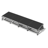 Kindawow Aluminium-Beleuchtung Tanz-Leistung Veranstaltung tragbare Bühne Outdoor Aluminium Bühne Plattform Traverse Zubehör