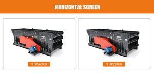 रेत ग्रेडिंग क्षैतिज स्क्रीन के लिए उच्च गुणवत्ता समायोज्य आयाम लंबी सेवा जीवन - Product Image 4