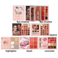 Palette de Maquillage Tout-en-un Pliante en Gros sous Marque Privée – Kit Multifonctionnel Visage, Yeux et Lèvres – Prix de Gros