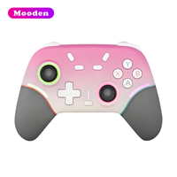 Manette de jeu sans fil L X9 avec éclairage RGB, contrôleur sans fil 2.4G BT pour téléphone mobile Android IOS NS/Mobile/PC, joystick de contrôle