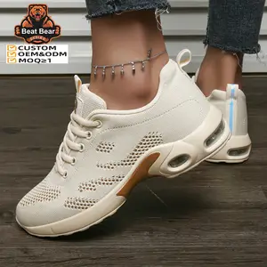 women's running shoes air cushion running shoes foot feeling light comfortable breathable women shoes suppliers