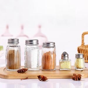 Nhà bếp gia vị chai, hạt tiêu chai lọ, thịt nướng muối chai, mini <span class=keywords><strong>Glass</strong></span> sprinkling lọ, chai nhỏ cho portioning - Product Image 2