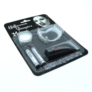 GP nuevo diseño exclusivo vampiro vestido <span class=keywords><strong>de</strong></span> lujo lavable a base <span class=keywords><strong>de</strong></span> aceite no tóxico hipoalergénico seguro Facepaint maquillaje <span class=keywords><strong>Halloween</strong></span> - Product Image 2
