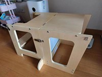 Tour d'apprentissage Montessori la plus vendue, échelle réglable en bois, tabouret de sécurité pour la cuisine, tabouret d'apprentissage convertible pour enfants