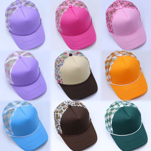 Bán Sỉ Của Phụ Nữ Ngoài Trời Mùa Hè Lưới Bọt Trucker Cap Bow rô Trở Lại In Ấn Trucker Hat Đảng Ủng Hộ Nguồn Cung Cấp Thanh - Product Image 1