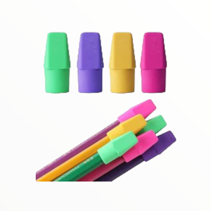 Lot de 40 gommes à crayon de couleur assorties en blister, ensemble de gommes carrées en caoutchouc avec motifs animaux pour la papeterie scolaire - Product Image 2