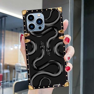 Negro <span class=keywords><strong>Mamba</strong></span> impresión galvanoplastia cuadrado TPU funda de teléfono móvil para Samsung A25 A05S A14 A34 A24 A15 A54 A13 A73 - Product Image 4