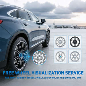 Jantes en alliage d'aluminium forgé haute performance 6061-T6 neuves de 19 à 24 pouces pour <span class=keywords><strong>Velar</strong></span>/Evoque/Vogue et Mercedes - Product Image 6