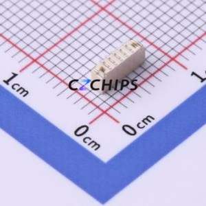 WAFER-0.8-5PWB Wire-to-Board Pin Header SMD,P=0.8mm,Horizontal Mount Connector 1x5P 0.8mm Horizontal Mount 5P - Product Image 2