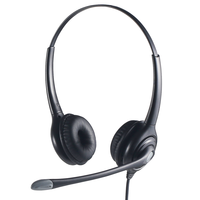 Casque à réduction de bruit 100% pour centre d'appels utilisé