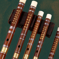 Flûte traversière alto traditionnelle chinoise en bambou à deux sections, à insertion unique, tonalité ouverte C, clés F/C/G, pour débutants