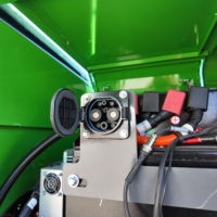 Caricatore Elettrico a Basso Profilo con Capacità di Carico di 1,5T, Alimentato a Batteria, Piccolo Caricatore su Ruote a Basso Consumo Energetico e Bassa Rumorosità per Attrezzature da Costruzione