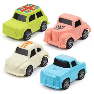 高仿真迷你工程车玩具定制压铸工程车塑料玩具压铸模型儿童玩具opp袋ABS