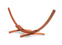 Hamac de jardin de grande taille de bonne qualité fabriqué en Chine avec support en bois
