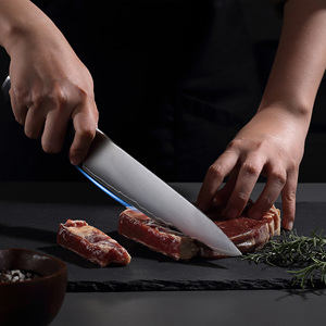 Bán buôn Sharp Nhật Bản Knife Set Damascus thép đầu bếp dao Nakiri Santoku VG10 Cleaver 3 lớp thực Damascus dao nhà bếp - Product Image 4