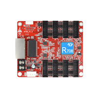 Sistema de Control de Pantalla LED a Todo Color Huidu HD-R708, Tarjeta de Recepción y Envío R508, Controlador HUB75E para Pantallas LED