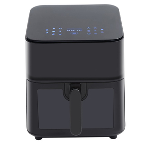 Freidora eléctrica de aire sin aceite, color negro mate, wifi, 1800W, Digital, con cesta antiadherente, 6 y 7 litros - Product Image 2