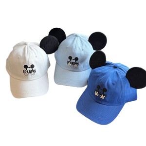<span class=keywords><strong>Gorra</strong></span> de Béisbol de 6 Paneles con Bordado de Orejas de <span class=keywords><strong>Mickey</strong></span> <span class=keywords><strong>Mouse</strong></span>, Primavera/Verano 2026, para Padres e Hijos, para Fotos al Aire Libre, Gorro Infantil de Algodón Puro - Product Image 5