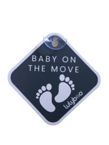 <span class=keywords><strong>ป้าย</strong></span>ติดรถ2ชิ้น/แพ็คสำหรับเด็กทารกขยับได้ขนาด125*125มม. - Product Image 3