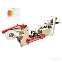 Machine à plier les serviettes en V à grande vitesse, prix d'usine, facile à utiliser, pour les petites entreprises
