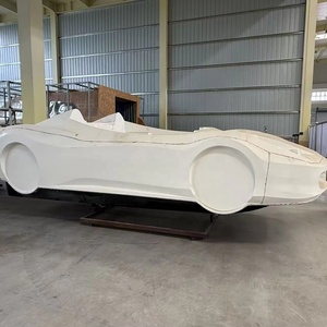 Bateau de sport personnalisable en fibre de verre de 17 pieds, style voiture de sport, 5 places, bateau rapide - Product Image 1