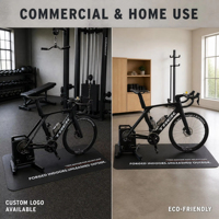 Tapis de sol antidérapant durable pour équipement de gym, sur mesure, absorbant les chocs, pour équipement de sport commercial et domestique